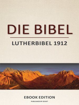 cover image of Die Bibel